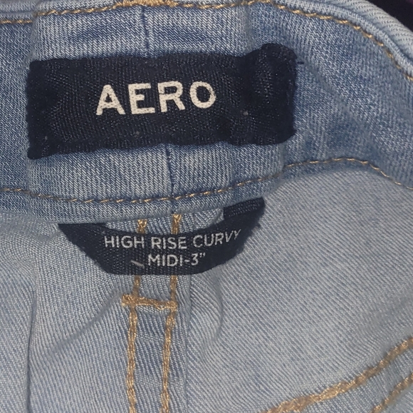 Three Pairs of Size 12 Shorts Raw Hem Scoop, Mossimo, Aero - Picture 9 of 10